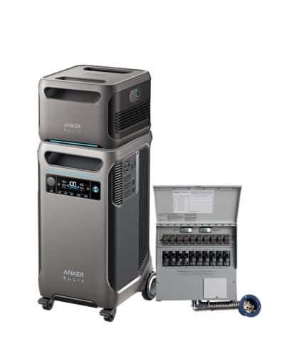 Anker SOLIX F3800 Home Backup Kit Portable Power