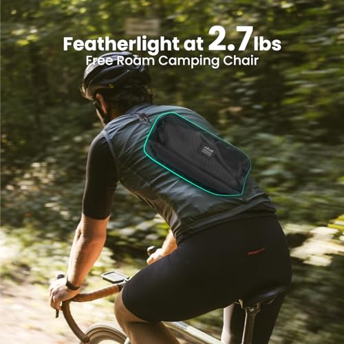 MISSION MOUNTAIN UltraPort Portable Camping Chair - Black