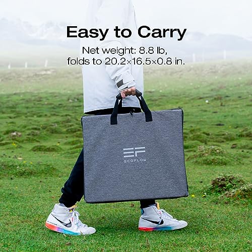 Foldable 110W Solar Panel for Camping and RVs