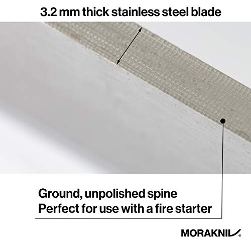 Morakniv Garberg Stainless Steel Survival Knife With Sheath