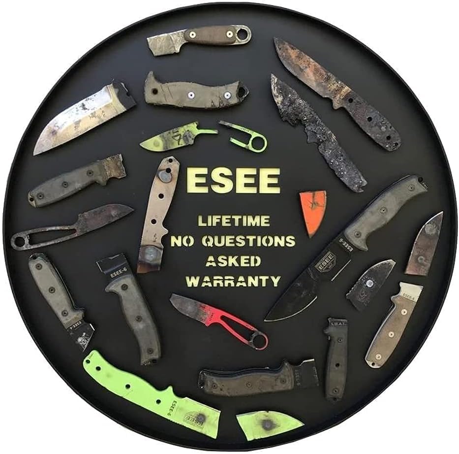 ESEE Knives Izula with Molded Sheath and Clip