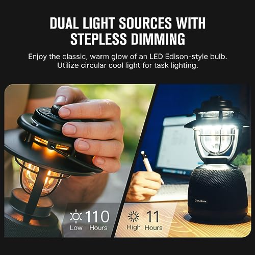 OLIGHT Olantern Rechargeable Lantern Lamp with Bluetooth Speakers
