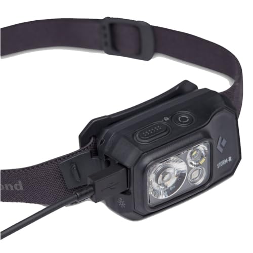 BLACK DIAMOND Storm 500-R Headlamp, Black