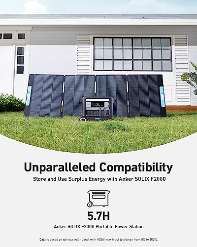 Anker SOLIX PS400 400W Foldable Solar Panel Kit