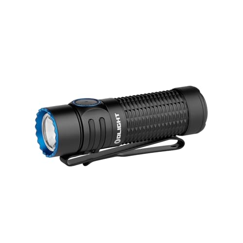 OLIGHT Warrior Nano Tactical Flashlight, 1200 Lumens (Black)