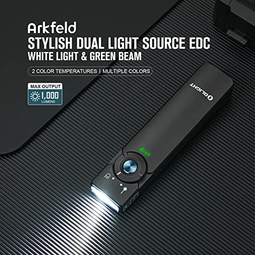 OLIGHT Arkfeld Dual Light Source EDC Flashlight, 1000 Lumens
