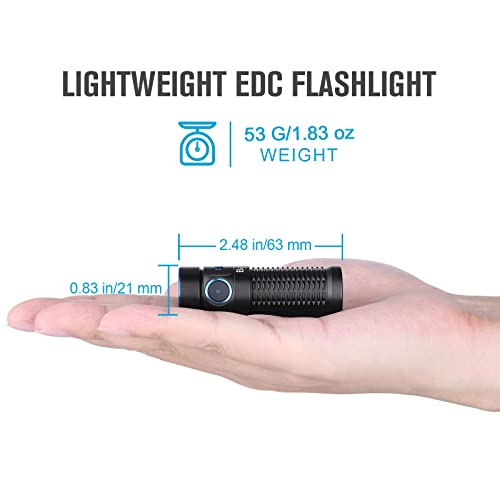 OLIGHT Baton3 - 1200 Lumens Rechargeable EDC Flashlight