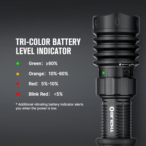 OLIGHT Warrior X 4 Rechargeable Tactical Flashlight 2,600 High Lumens