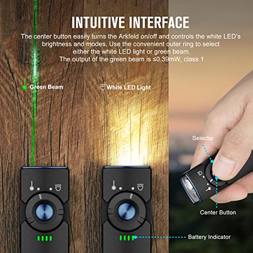 OLIGHT Arkfeld Dual Light Source EDC Flashlight, 1000 Lumens