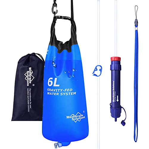 Gravity Water Filter Pro 6L for Camping