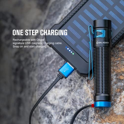 OLIGHT Baton3 Pro: Rechargeable Compact Pocket Flashlight for Camping