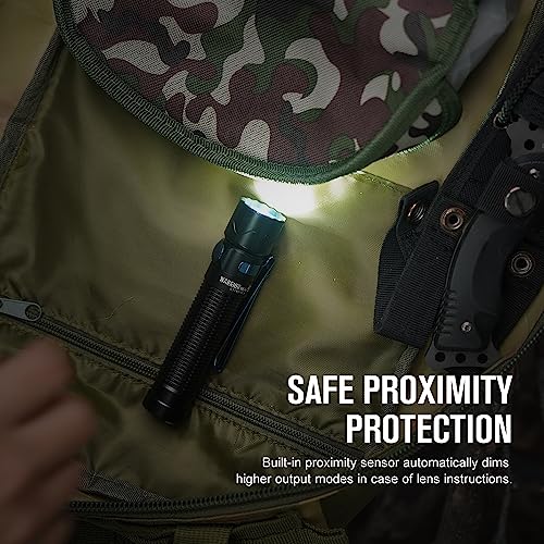 OLIGHT Warrior Mini2 1750 Lumens Rechargeable Tactical Flashlight