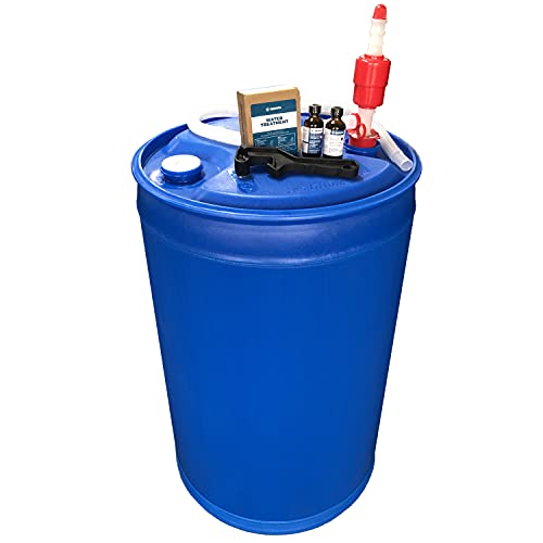 Augason Farms Water Filtration and Storage Kit, 55 Gallon
