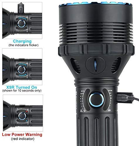 OLIGHT X9R Marauder 25000 Lumen Super Bright Flashlight