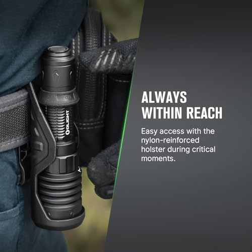 OLIGHT Warrior X 4 Rechargeable Tactical Flashlight 2,600 High Lumens