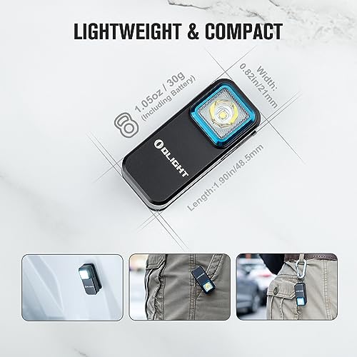 OLIGHT Oclip Rechargeable EDC Flashlight - Portable Night Tool