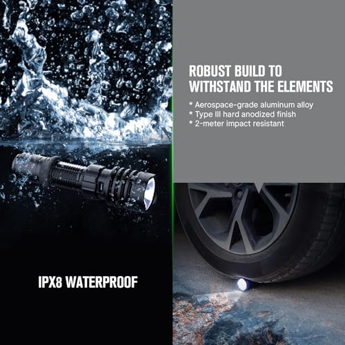 OLIGHT Warrior X 4 Rechargeable Tactical Flashlight 2,600 High Lumens