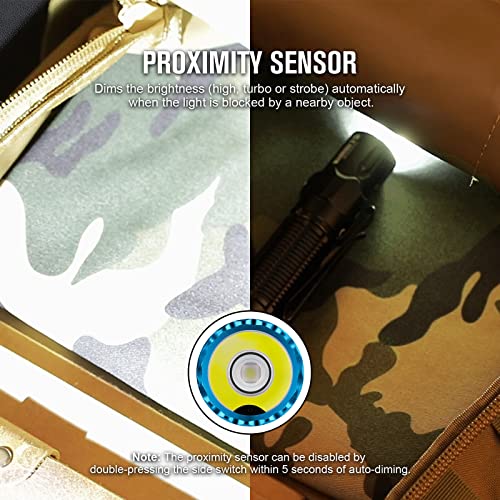 OLIGHT Warrior 3S 2300 Lumens Rechargeable Tactical Flashlight