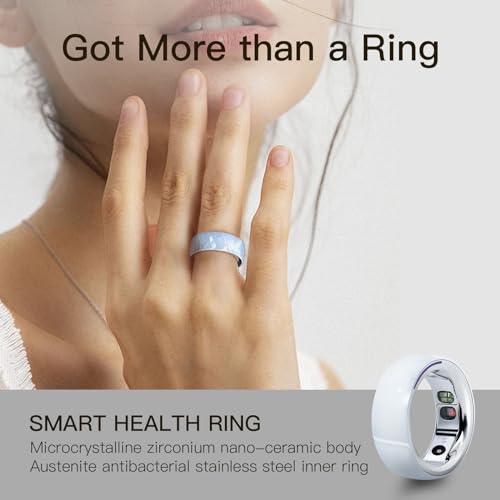 AMOVAN FIT Smart Ring: Fitness, Sleep, Body Temp Tracker