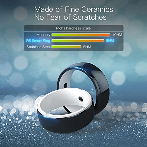 CatXQ Smart Ring with Health Stones and RFID Cards