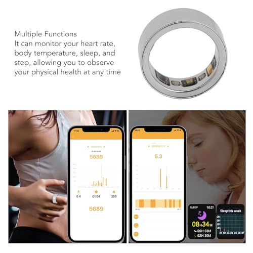 Health Tracker Smart Ring for Women & Men