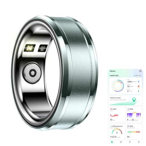 Men's Sleep Tracker Ring IP68 Waterproof Bluetooth Smart Tracker