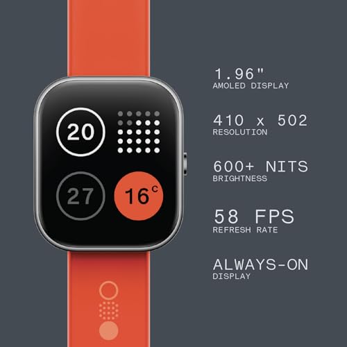 CMF BY NOTHING PRO Bluetooth Smart Watch with Fitness Tracker