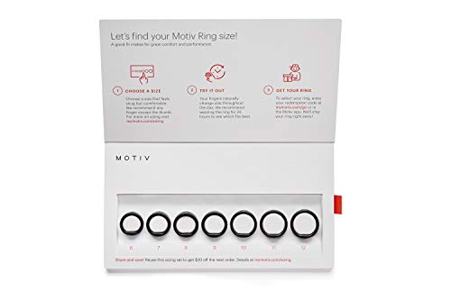 Motiv Ring Fitness, Sleep and Heart Rate Tracker