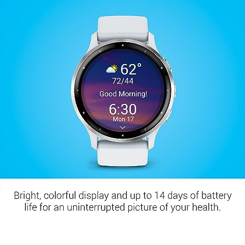 Garmin Venu 3 AMOLED Smartwatch with Whitestone Case
