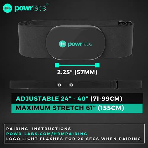 Bluetooth & ANT+ Heart Rate Monitor Chest Strap