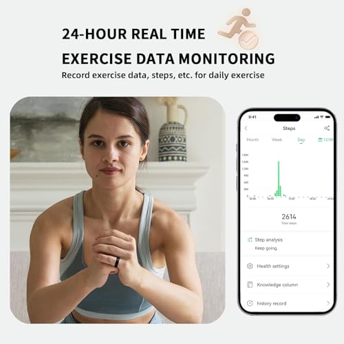 LVTEL Ring R8 Smart Health Tracker Sleep Heart Prophet