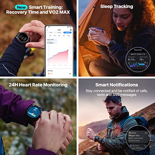Men's Ticwatch Pro 5 Smartwatch - Health Tracking, GPS