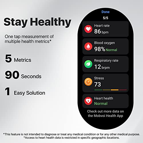 Men's Ticwatch Pro 5 Smartwatch - Health Tracking, GPS
