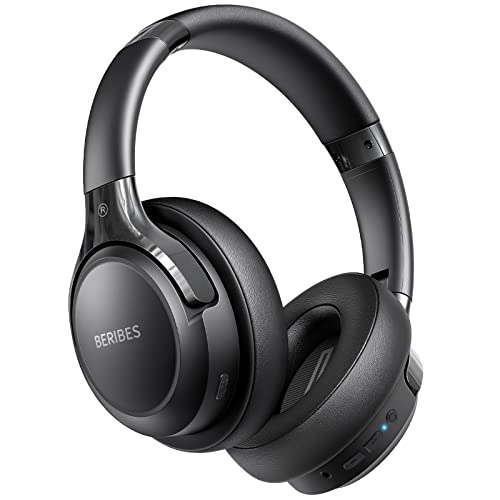 BERIBES Bluetooth Over-Ear Headphones with Microphone - 6 EQ Modes