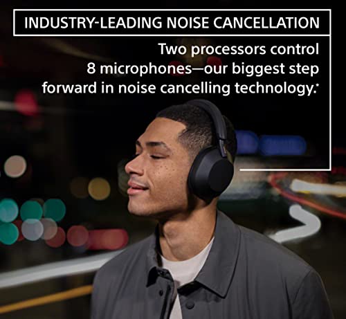 Sony WH-1000XM5 Wireless Noise Canceling Headphones, Crystal Clear