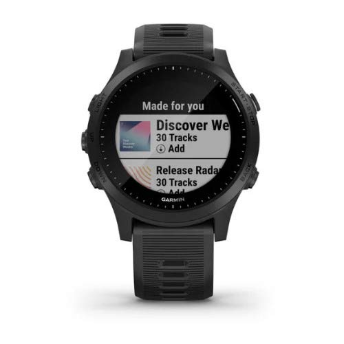 Garmin Forerunner 945: GPS Smartwatch with Music, Black