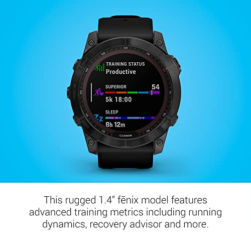 Garmin fenix 7X Sapphire Solar Adventure Smartwatch