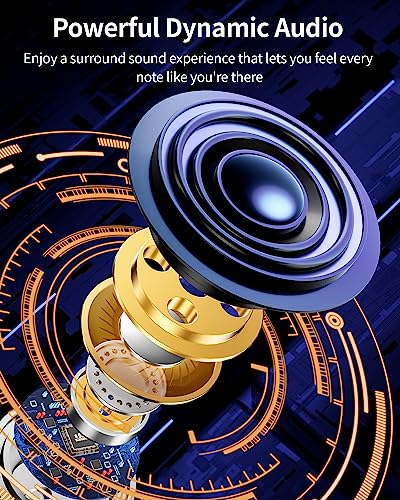 Premium Wireless Bluetooth Earbuds with 80hrs Playtime