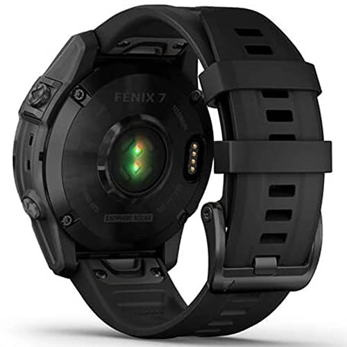 Garmin Fenix 7 Sapphire Solar Smartwatch Titanium Bundle