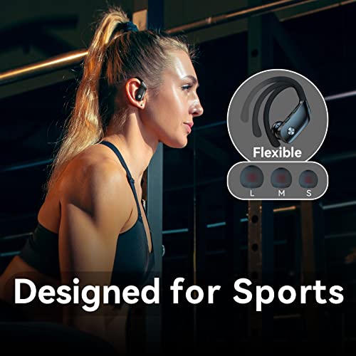 bmani Wireless Earbuds Sport Earphones LED Display