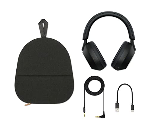 Sony WH-1000XM5 Wireless Noise Canceling Headphones, Crystal Clear