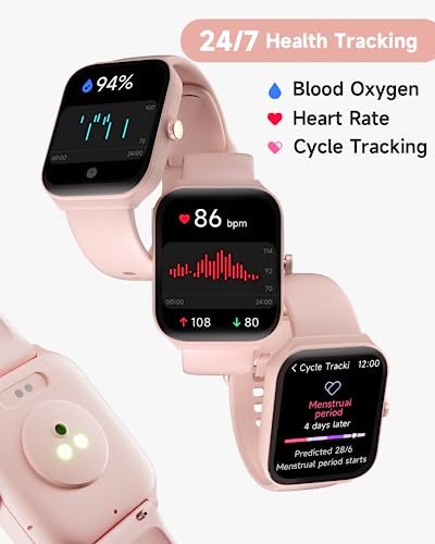 TOOBUR Women's Smart Watch with Alexa, Fitness Tracker