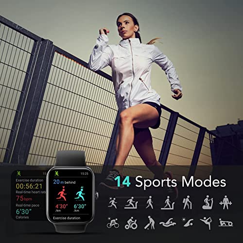 SKG Smart Watch Fitness Tracker Health Monitor 5ATM