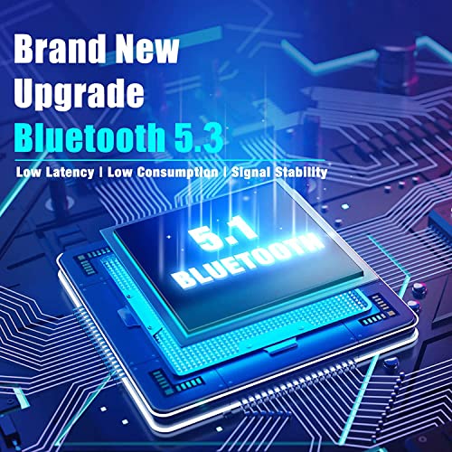 BERIBES Bluetooth Over-Ear Headphones with Microphone - 6 EQ Modes