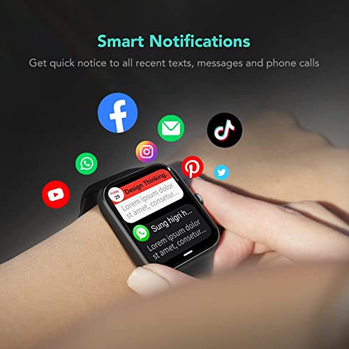 SKG Smart Watch Fitness Tracker Health Monitor 5ATM
