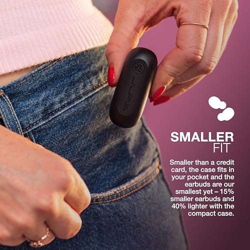 Black JLab Go Air Pop Wireless Earbuds, IPX4