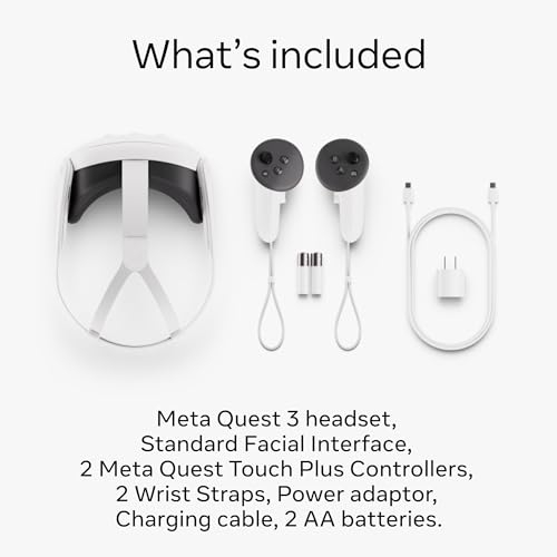 Meta Quest 3 128GB: Next-Gen VR Experience Bundle