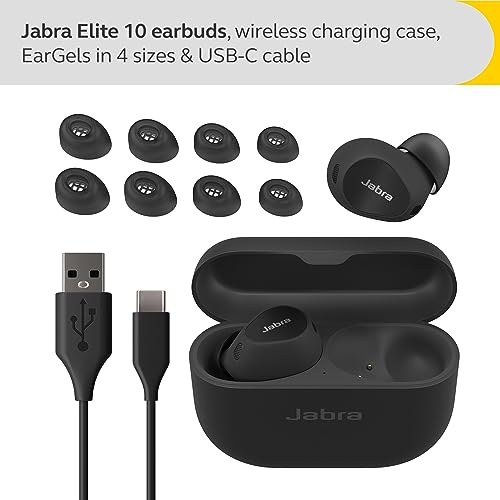 Jabra Elite 10 True Wireless Earbuds - Active Noise Canceling