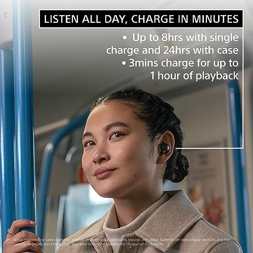 Sony WF-1000XM5 Truly Wireless Noise Canceling Earbuds, Alexa