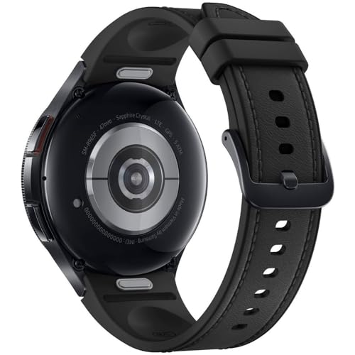 Refurbished SAMSUNG Galaxy Watch 6 Classic Black w/Fast Charger